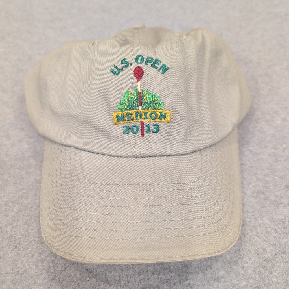 US Open 2013 Merion Golf Club USGA Member Hat Tan‎ Adjustable Baseball Cap